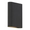 Access Lighting Lux, Dual Voltage LED Wall Sconce, Black Finish 20408LEDD-BL - alternate 1